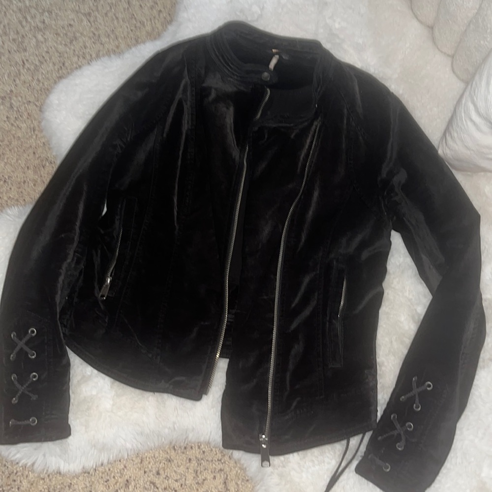 Free People Women’s Velvet Jacket